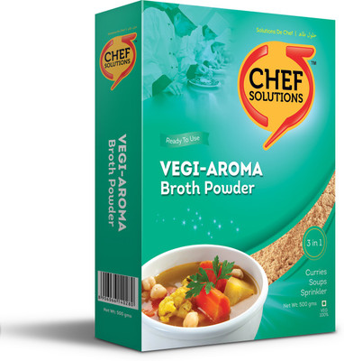 

Chef Solutions VEGI-AROMA Broth Powder 500 L vegi Broth powder(Pack of 1)