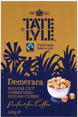 

Tate & Lyle Fairtrade Rough Cut Brown Sugar Cubes Sugar(500 g)