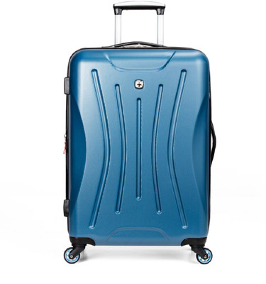 

Swiss Gear " Spinner ABS Texture Blue Expandable Cabin Luggage -  inch(Blue