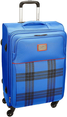 

Tommy Hilfiger Dazzle Lite Ultra Expandable Cabin Luggage -  inch(Blue