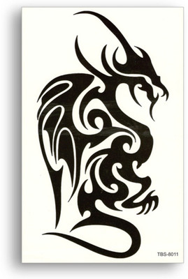 

Savii Tribal Totems Black Dragon Design(Tribal Totems Black Dragon Design)