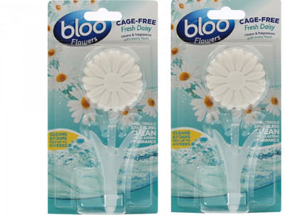 

Bloo Toilet Block Fresh Daisy Floral Block Toilet Cleaner(68 g, Pack of 2)