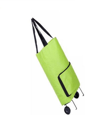

WDS Desire Foldable shopping trolley bag with wheels - Green (Green)(Green)