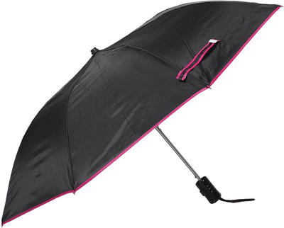 

care 4 Women's Black & Pink Umbrella Umbrella(Black)