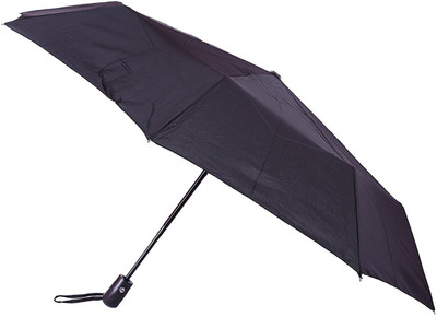 

care 4 Black Solid/Plain 3 Fold Automatic Umbrella for all Rains, Summer and all seasons Umbrella(Black)