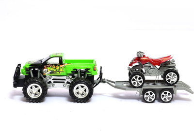 

Jusplay Friction Jeep WMotorcycle Green Black Red Age more than 3 yrs(Green, Black, Red)