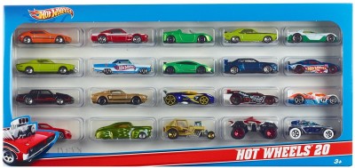Hot Wheels 20 car gift pack  (Multicolor)