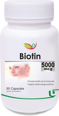 

Biotrex Nutraceuticals Biotin 5000mcg(60 No)