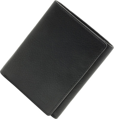 

Peacock Mundkar Boys Black Artificial Leather Wallet(7 Card Slots)