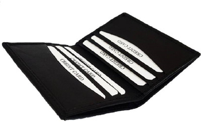 

Gskaa Men Black Artificial Leather Wallet(8 Card Slots)