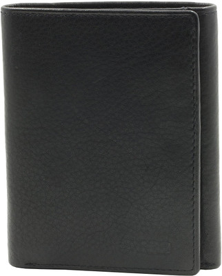 

Peacock Mundkar Boys Black Artificial Leather Wallet(7 Card Slots)
