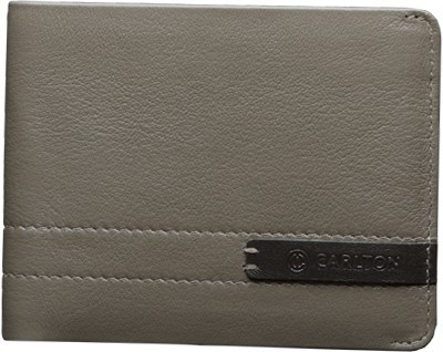 

Carlton Men Grey Genuine Leather Wallet(8 Card Slots)