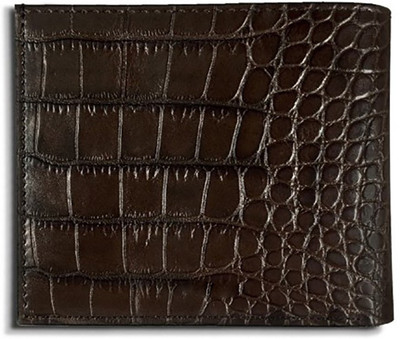 

Firdekho Men Brown Genuine Leather Wallet(2 Card Slots), Castle brown