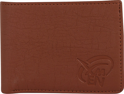 

Kidania Men Brown Genuine Leather Wallet(6 Card Slots)
