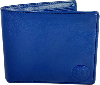 

ShabCreation Boys Blue Artificial Leather Wallet(8 Card Slots)