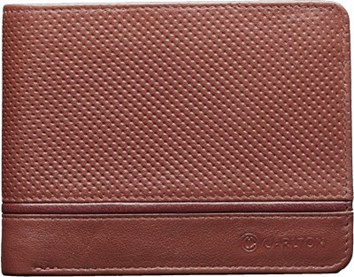 

Carlton Men Brown Genuine Leather Wallet(8 Card Slots)