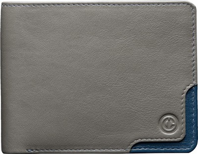 

Carlton Men Grey Genuine Leather Wallet(4 Card Slots)