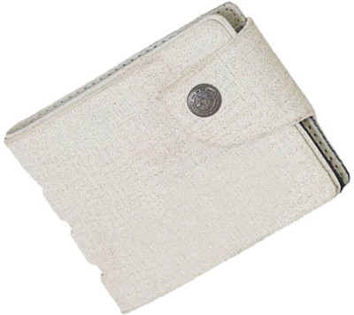 

Peacock Mundkar Men White Artificial Leather Wallet(5 Card Slots)