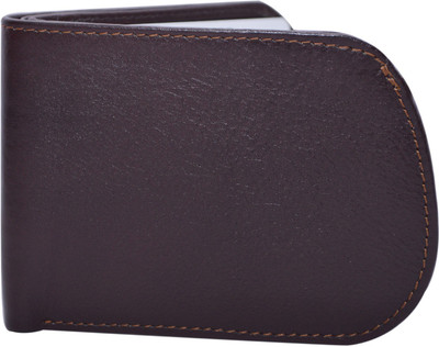 

Cut The Chase Men Brown Genuine Leather Wallet(5 Card Slots), Brown leather