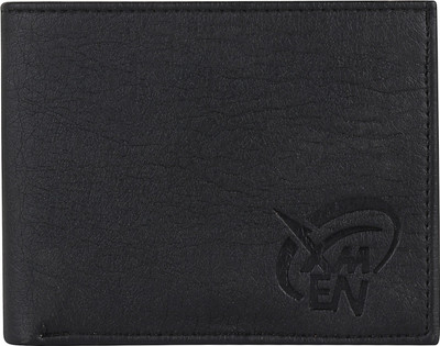 

Kidania Men Black Genuine Leather Wallet(4 Card Slots)