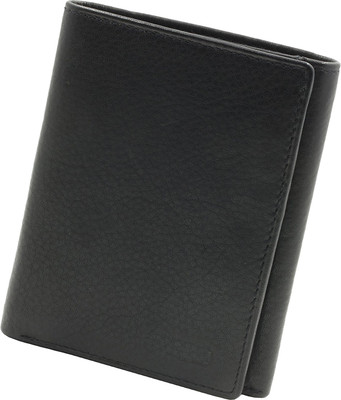 

Peacock Mundkar Boys Black Artificial Leather Wallet(7 Card Slots)