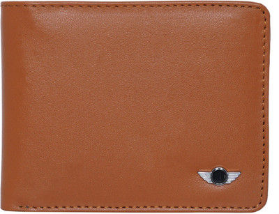 

SHAR Men Tan Genuine Leather Wallet(6 Card Slots)
