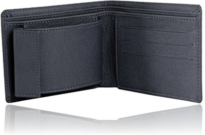 

SHAR Men Black Artificial Leather Wallet(9 Card Slots)