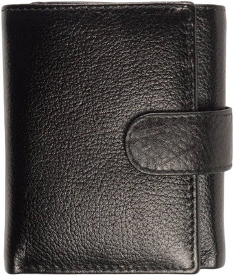 

SHAR Men Black Genuine Leather Wallet(10 Card Slots)