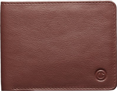 

Carlton Men Tan Genuine Leather Wallet(8 Card Slots)