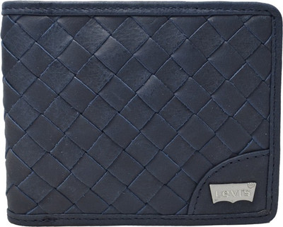 

Levi's Men Casual, Formal Blue Genuine Leather Wallet(8 Card Slots)