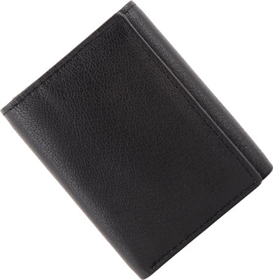 

Peacock Mundkar Boys Black Artificial Leather Wallet(7 Card Slots)