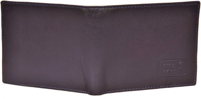 

Bill Fold Men Brown Genuine Leather Wallet(8 Card Slots)