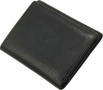 

Peacock Mundkar Boys Black Artificial Leather Wallet(7 Card Slots)