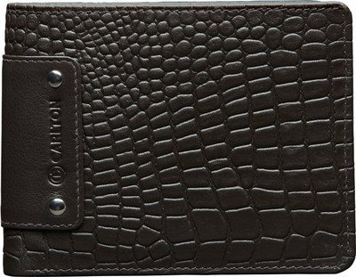 

Carlton Men Brown Genuine Leather Wallet(8 Card Slots)