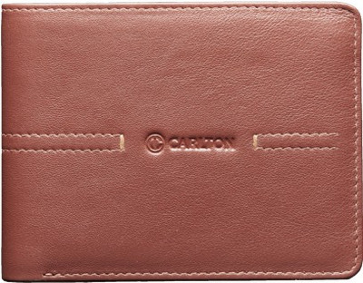 

Carlton Men Tan Genuine Leather Wallet(4 Card Slots)