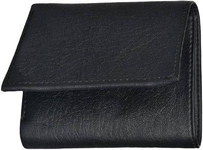 

Peacock Mundkar Boys Black Artificial Leather Wallet(7 Card Slots)