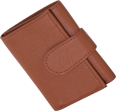 

Peacock Mundkar Men Tan Artificial Leather, Fabric Wallet(7 Card Slots)