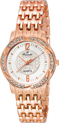 

Buccachi B-L1046-SL-CPR AWESOME SILVER DIAL GIRL'S Watch - For Women