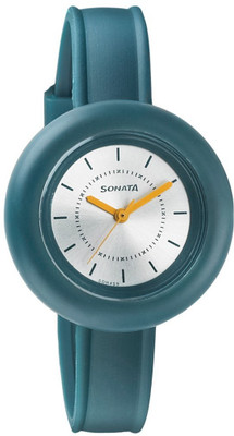 

Sonata 87026PP01 Tic Tac Toe Watch - For Women