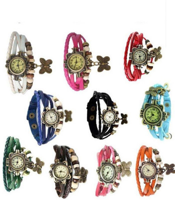 

SPINOZA vintage multicolor set of 10 watches Watch - For Women