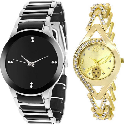 

KNACK FX-knk36 PREMIUM LOOKING ATTRACTIVE AND STYLISH COUPLE WATCHES for Boys and Girls Watch - For Men & Women