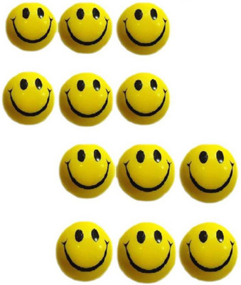 

ShopyBucket Smiley Face Squeeze Ball - Set Of 12 (Yellow)(Yellow)