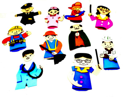 

Aadya Crafts finger puppet Foam set
