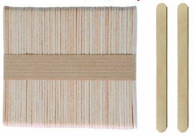 

Gurukripa ind Guru Kripa Industries Ice-cream Stick Normal Wooden sticks Ice-cream sticks wooden Handicraft stick Ice stick (8 inches length 2 mm thickness) (100 pcs )