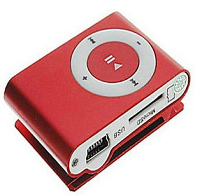 

Erry Shuffle Metal Series MP3 PLAYER With Ear Phones and Data Cable MP3 Player(Red, 0 Display)