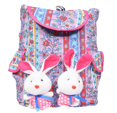 

UNTOLD P Green Bunny Waterproof Backpack(Multicolor, 10 inch)