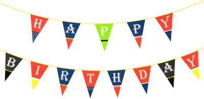 

AMFIN Happy Birthday Banner / Happy Birthday Decoration / Happy Birthday Party Supplies /Birthday Banner for Party / Happy Birthday Banner For Kids / Adults Birthday Decoration Banner(3 ft, Pack of 1)