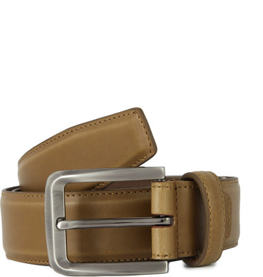

Waist Wire Men Casual Khaki Artificial Leather Belt
