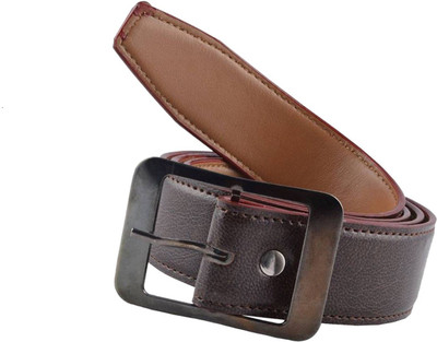 

Peacock Mundkar Men Brown Artificial Leather Belt