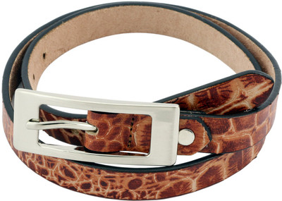 

LAVICEA Women Green Genuine Leather Belt, Light green